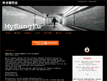 Tablet Screenshot of mykungfu.ch